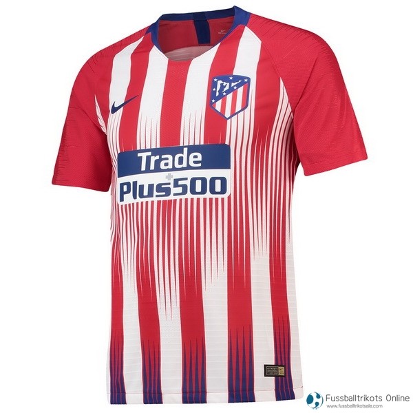 Atletico Madrid Trikot Heim 2018-19 Rote Fussballtrikots Günstig